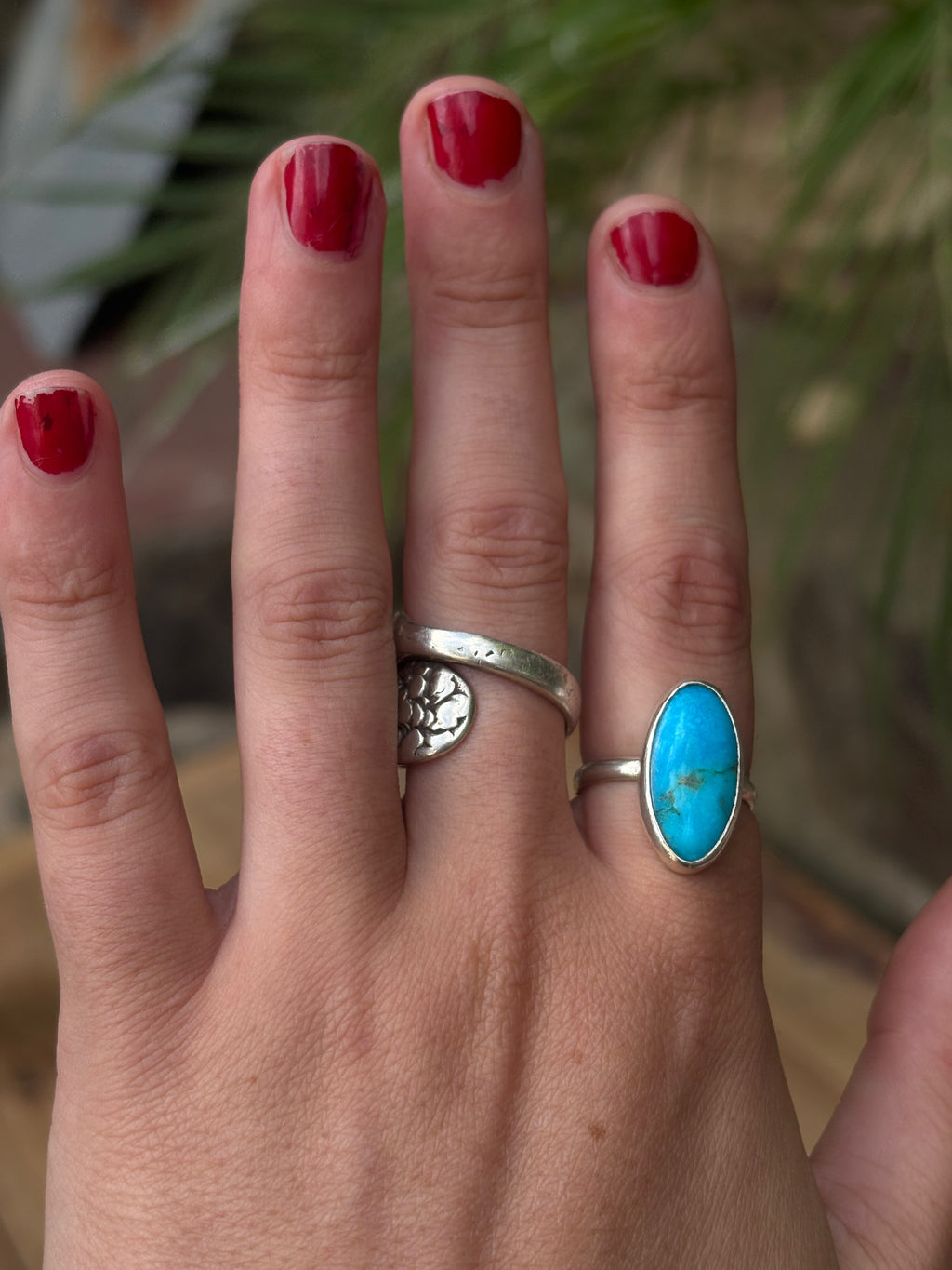 Blue Skies Ring - Size 7