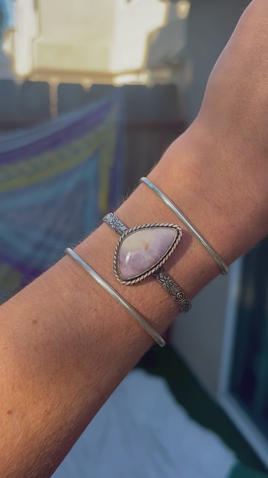 Lavender Sky Cuff